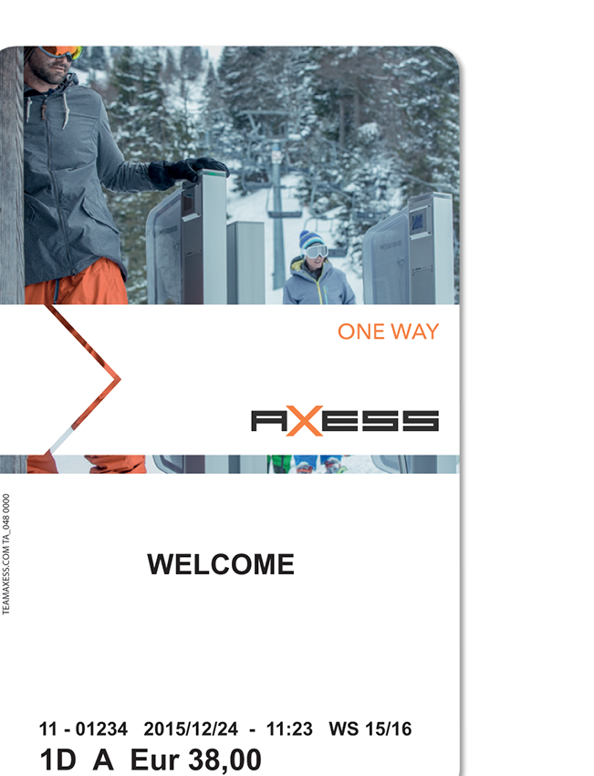 Axess Smart Card One Way