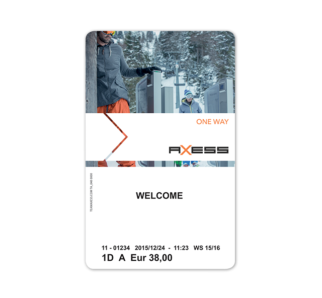Axess Smart Card One Way