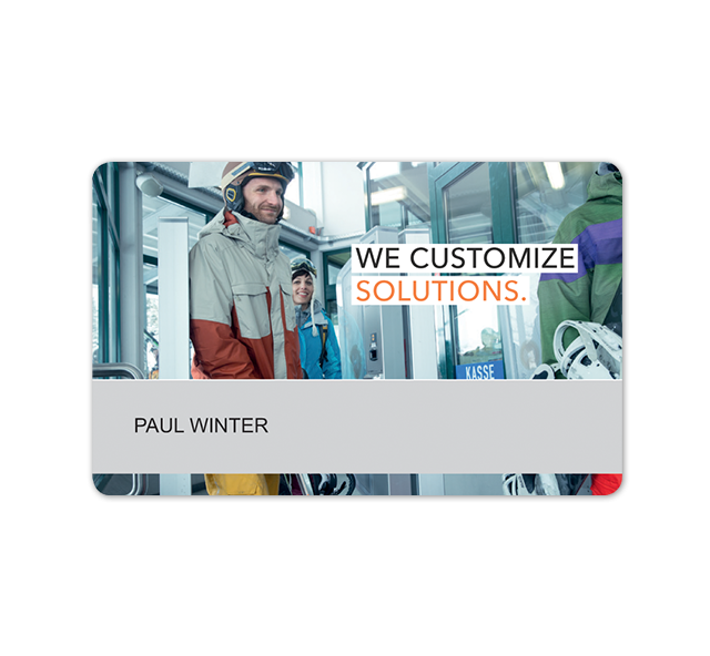 Card RFID rescriptibil 